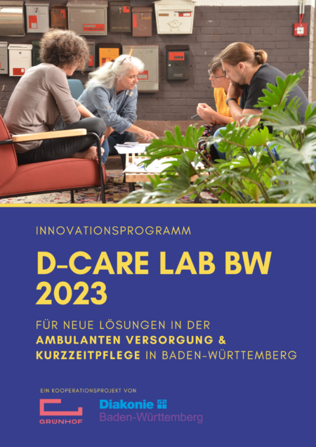 Titelbild Ausschreibung D-Care Lab 2023
