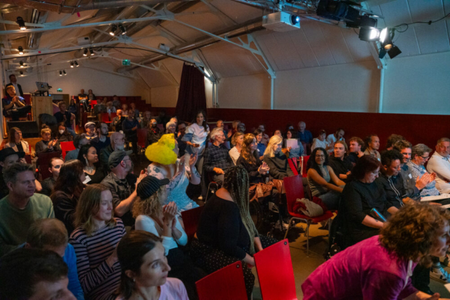 Das Publikum im Freiburger Vorderhaus